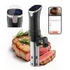 VEVOR Sous Vide Precision Cooker, 1100W Sous-Vide Cooking Machine, WIFI Immersion Circulator with LED Digital Display, Fast-Heating