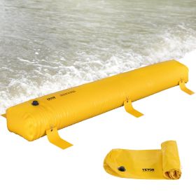 VEVOR Flood Barrier, 12 ft Length x 12 in Height Sandbag Alternative, Water Barrier for Flooding with Great Waterproof Effect