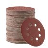 VEVOR 150 PCS 5 Inch Sanding Discs Set, 8-Hole Round Hook and Loop Sandpaper for Orbital Sander, 10 Grits include 60, 80, 100, 120, 150,180, 240, 320