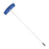 Snow Roof Rake, 24 in PP Plastic Blade, 3.8-18.2 ft Adjustable Roof Snow Scraper with Wheels, Anti-Slip Handle Snows Removal Tool