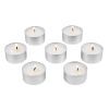200 Pack Unscented Tea Lights Candles 6.5 Hours Long Burning Smokeless Tealight Candles, Dripless with Aluminum Cups