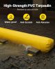 VEVOR Flood Barrier, 12 ft Length x 12 in Height Sandbag Alternative, Water Barrier for Flooding with Great Waterproof Effect