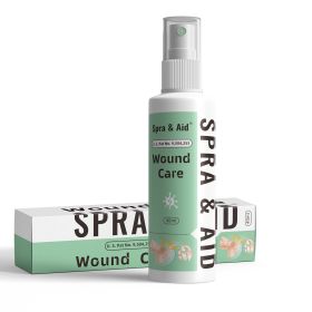 First Aid Spray Active Skin Repair Wound Care Therapy Spray for Minor Cuts & Scrapes Against Infection Antiseptic Spray 2oz