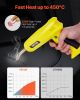 VEVOR Plastic Welding Kit, 220W Plastic Welder Gun with 1200PCS Hot Staples & 76PCS Welding Rods, Professional Hot Staple Welding Gun with LED Light