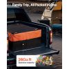 Truck Bed Cargo Bag, Waterproof 840D PVC, 51.18 x 40.16 x 21.85 in (26 Cubic Feet), Heavy Duty Cargo Bag for Truck Bed with 4 Bungee Cords with Hooks