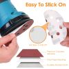120Pack 5 Inch 8 Hole Round Sandpapers Random Orbital Sander Pads Sanding Discs 2000Grit