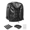 Motorcycle Tail Bag, 22-34 L Expandable Motorcycle Rear Seat Bag with Waterproof Rain Cover