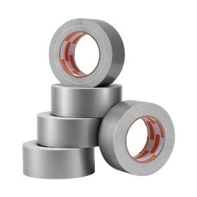 5-Pack Duct Tape, 2 in x 30 Yards, No Residue Strong Adhesive Waterproof Temperature-Resistant Heavy Duty Duct Tape, Tear by Hand