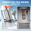 Gravity-fed Water Filter System, 2.25G 304 Stainless-Steel Countertop Filtration System, Reduces Lead and up to 99% of Chlorine