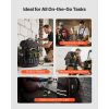 Tool Backpack with Tools, 65 Pockets, Heavy-duty Tools Storage Organizer Bags with Laptop Compartment & Molded Base