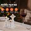 200 Pack Unscented Tea Lights Candles 6.5 Hours Long Burning Smokeless Tealight Candles, Dripless with Aluminum Cups
