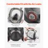 Respirator Mask, Reusable Respirator Full Face Gas Cover with Filters, Organic Vapor Mask and Dust-proof Face Cover, for Painting, Polishing, Welding
