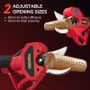 Upgraded Electric Pruning Shears,1.2" Cutting Diameter Cordless Power Pruner with LCD Display